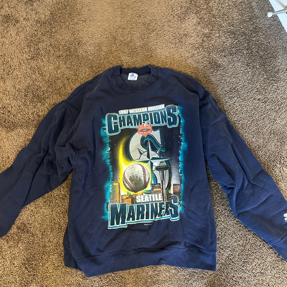 Vintage Seattle Mariners ALDS 1997 Crewneck